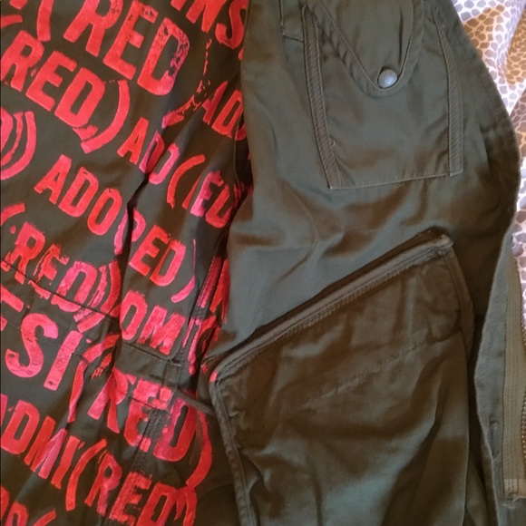 GAP “RED” SPECIAL ADDITION HOODED UTILITY JACKET - Picture 5 of 6